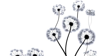 dandelion flower background