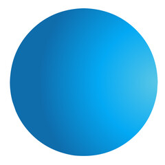 Fototapeta na wymiar blue ball icon gradient background 