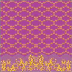 nature batik print classic print and modern background