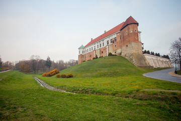 Fototapeta na wymiar Castle in Sandomierz, Poland