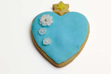 Artisan cookies to give away at Christmas cooked in Madrid
