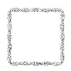 Frame, in the style of an ornament, Vector illustration eps 10, Art.	