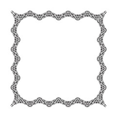 Frame, in the style of an ornament, Vector illustration eps 10, Art.	