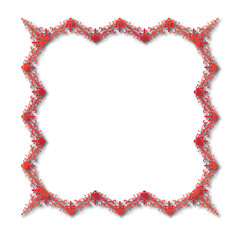 Frame, in the style of an ornament, Vector illustration eps 10, Art.	