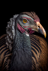 turkey postrait illustration