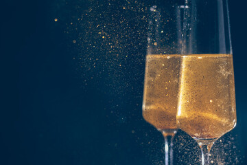 Happy New Year. Christmas and New Year holidays background