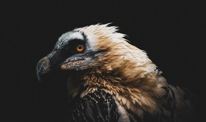 portrait of a vulture