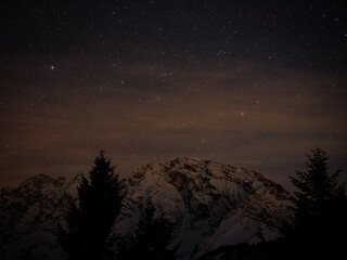 Naklejka premium starry night sky