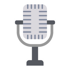 Microphone Flat Icon