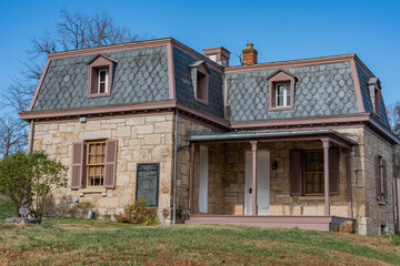 The Superintendents Lodge, Fredericksburg National Cemetery, Virginia USA, Fredericksburg, Virginia