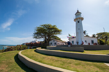 farol de Vila Velha Vit&oacute;ria, Espirito Santo, Brasil Santa Luzia