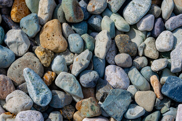 stones on the beach