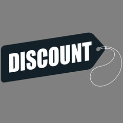 Fototapeta premium Discount tag with special offer sale sticker. 