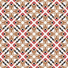 Geometric pattern. Seamless vector background. Ethnic graphic design.	