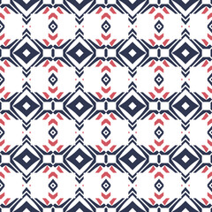 Geometric pattern. Seamless vector background. Ethnic graphic design.	