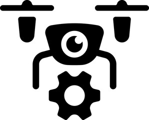 Drone technology icon