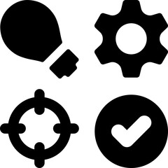 Plan-do-check-act icon