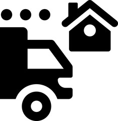 Home delivery icon