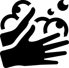 Washing hand icon