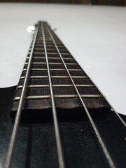 electric guitar close up