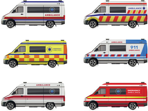Ambulance Realistic Set