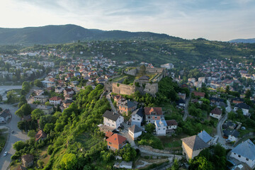 A View from Jajce , Bosnia and Herzegovina