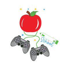 100 days of school kindergarten gamer construction apple svg, 100 days smarter svg, 100th day of school svg, Happy 100th Day Of School  svg 100 days of school svg, school svg, 100 days smarter svg, 10