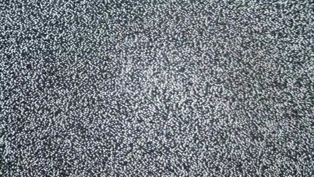 Tv noise on real television effect