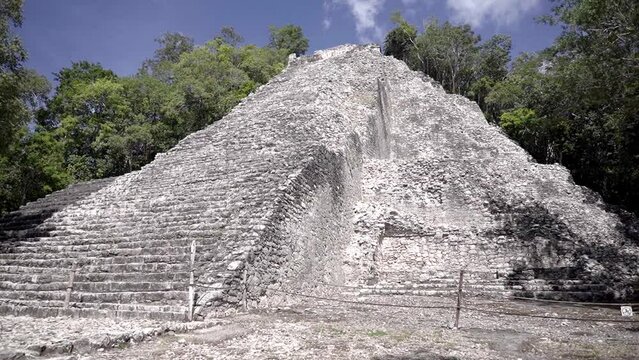 Nohoch Mul, piramide de Coba, Ruinas, Riviera maya , peninsula de yucatan mexico