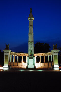 Jefferson Davis Memorial Once Located On Monument Boulevard Richmond Virginia Has Been Removed