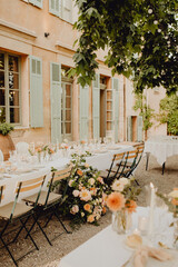 Réception de mariage en Provence