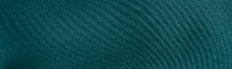 Aquamarine fabric texture. Silk.