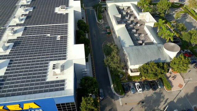 Ikea solar power roof panels Sunrise FL USA