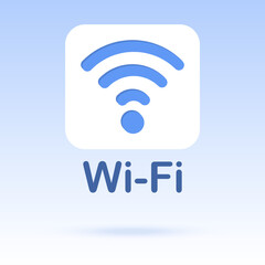 Wi-Fi signal Icon. Wireless internet concept. Wi-Fi Icon vector. Network wifi business concept. Wireless and wifi icon