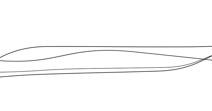 curved wavy lines tech futuristic motion background. dynamic abstract line waving loop line. Metaverse Abstract Seamless wave abstract lines stream 4K background loop