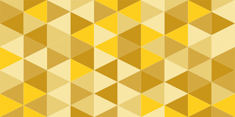 Premium background Background of golden triangles
