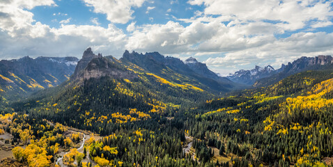 Rocky Mountains - Autumn in the Cimarron Range - Colorado