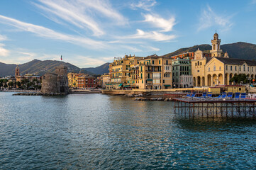 Fototapeta premium Townscape of Rapallo