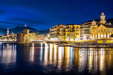 Fototapeta na wymiar Townscape of Rapallo