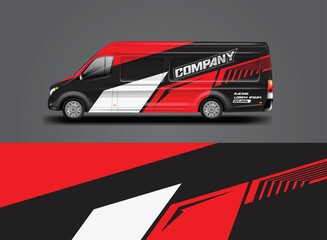 Van Wrap Livery design. Ready made printed wrap design for Van. © Alleuy