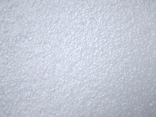 snow on the window