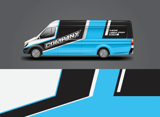 Van Wrap Livery design. Ready made printed wrap design for Van. © Alleuy