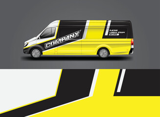 Van Wrap Livery design. Ready made printed wrap design for Van.