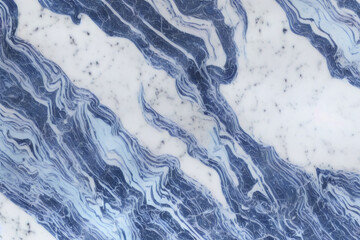 Blue and white marble background texture high detail