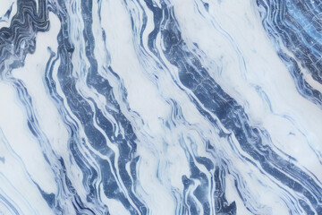 Blue and white marble background texture high detail