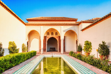 Alcazaba Fortress in Malaga, Andalucia