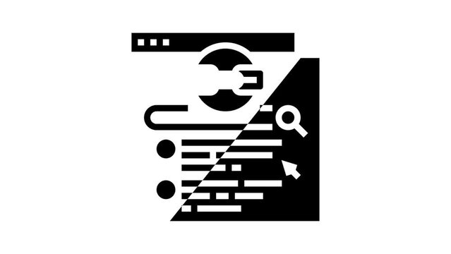 authoritative link glyph icon animation