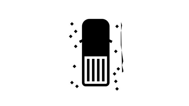 kankar road glyph icon animation