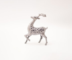 Decorative deer on a white background.