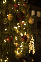 decorated christmas tree